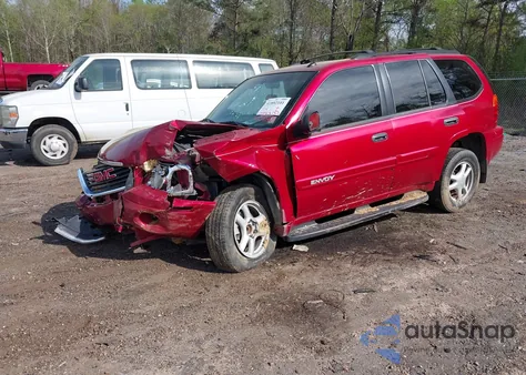 2004 GMC Envoy Sle from USA, damaged, VIN 1GKDS13S642201088